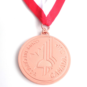 Выдвиженческий металл подгонянный медаль дизайна золотого плакировкой медалей дизайна логотипа литья под давлением плакировкой бронза подгоняла медаль дизайна