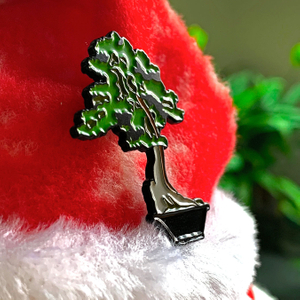 Отсутствие минимального изготовленного логотипа изготовленного на заказ эмалевого штифта Пин отворотом Рождества