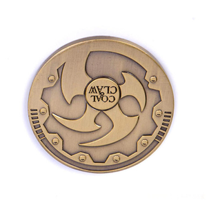 Пользовательский выгравированный логотип Сделайте свою собственную дешевую пользовательскую выгравированную пустую металлическую серебряную монету