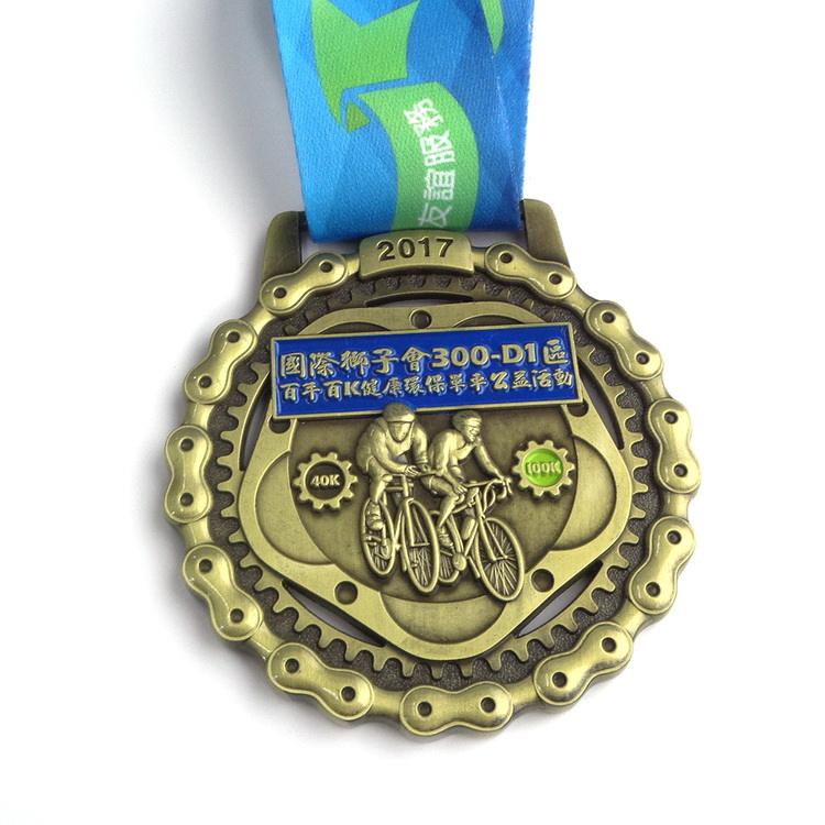 Наградные медали Алюминиевая медаль с анкерным ожерельем Космическая медаль для Аниверсарри Анхелес Воробей Медаль