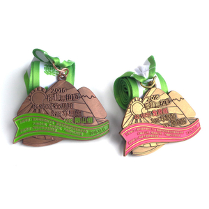 Изготовленная на заказ золотая медаль марафона Медаль из цинкового сплава Антикварная медаль Спорт Бег Сувенирная медаль