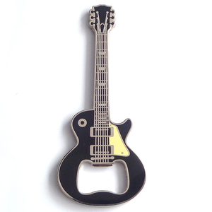 Горячая продажа формы гитары Custom открывалка для бутылок