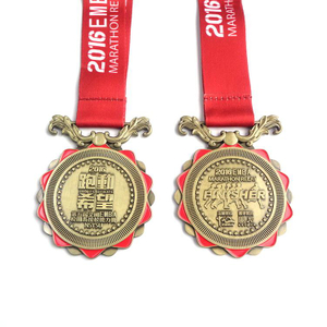 Изготовленная на заказ медаль Академии Мемориала марафона Серебряные медали Медаль Сингапура Блока спортивного марша