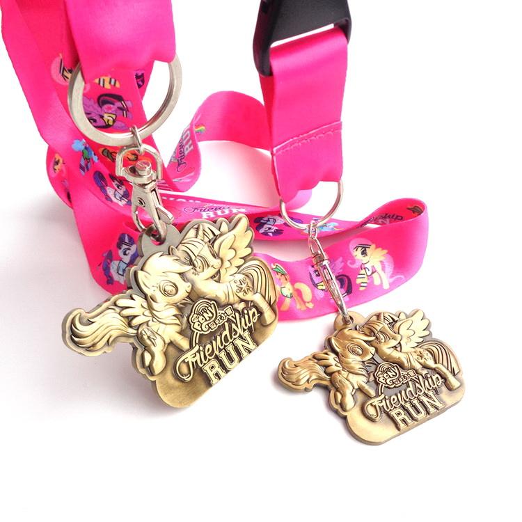 Custom China Karate 3D 1 Place Medals Съемная медаль 1000 миль Почетная медаль