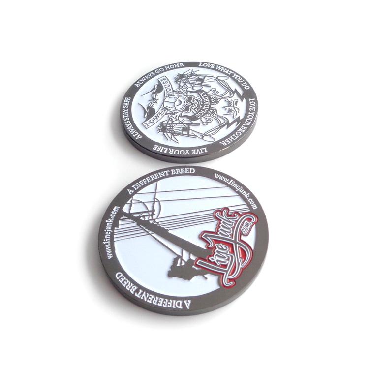 Создайте свой собственный логотип Custom Sports Дешевые рекламные сувенирные монеты из латуни и металла 3d Stamping Challenge Coins