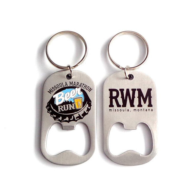 Изготовленная на заказ круглая кредитная карта нержавеющей стали консервооткрывателя бутылки Чжуншань брелка