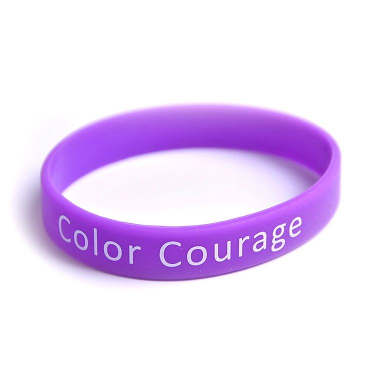 2023 Custom Color Filled Printing Рождественский фестиваль Подарок Силиконовый браслет Браслет Резиновая лента