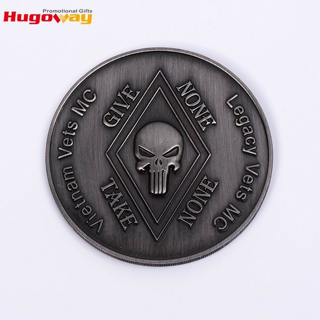 Изготовленная на заказ рекламная персонализированная антикварная монета с изображением серебряного орла США