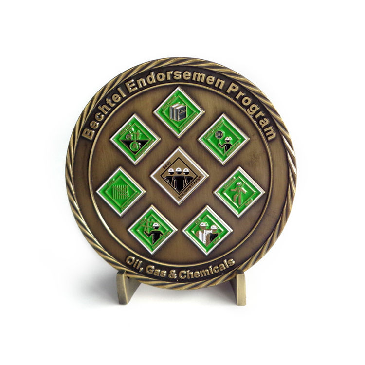 Изготовленные на заказ дешевые оптовые ODM / OEM Challenge Coins Производители