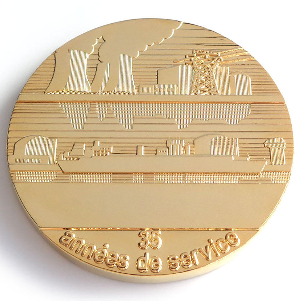 Индивидуальный логотип Металлическая золотая памятная монета Сувенирная монета
