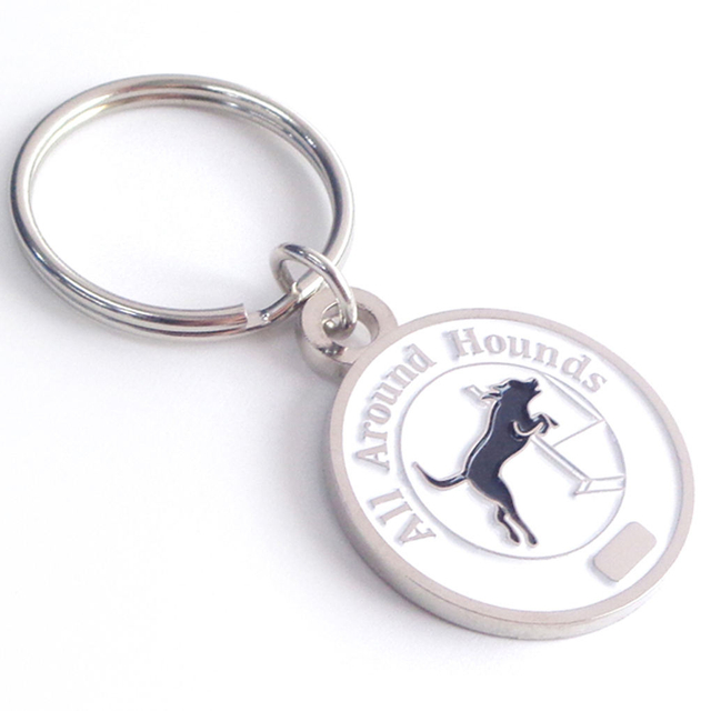 Изготовленный на заказ брелок оптом цинковый сплав фирменная сумка брелок латунь карабин кольцо для ключей