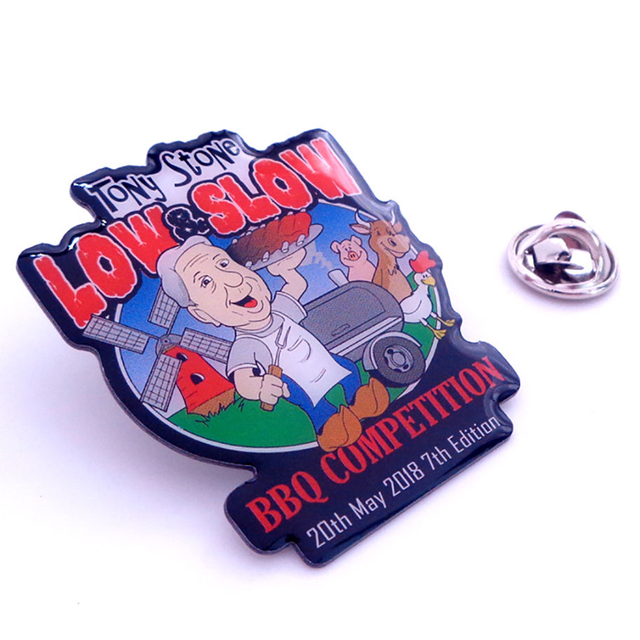 Custom Maker Button Cartoon Badge Теги Pin Metal Clip Custom