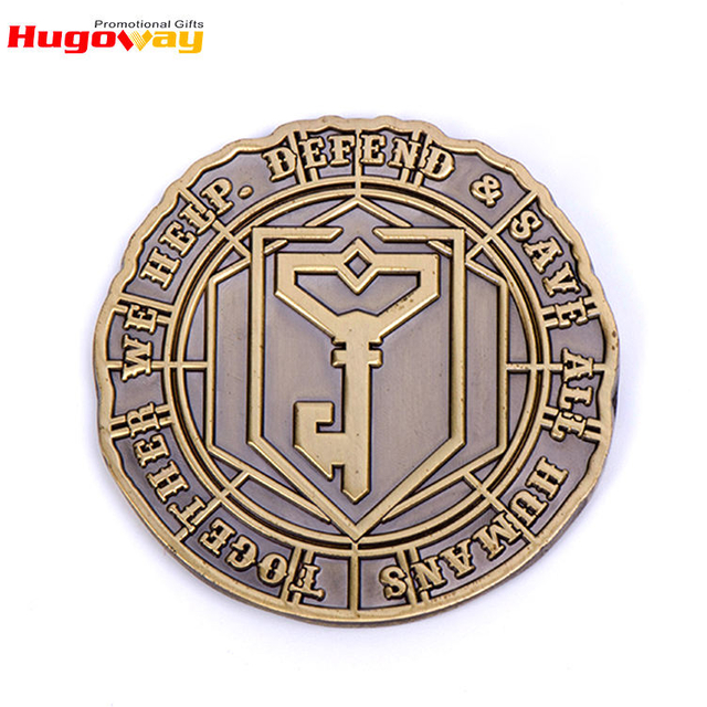Индивидуальные металлические изделия из эмали 3D Design Challenge Coin по заводской цене