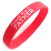 Бесплатный дизайн 2023 Индивидуальный силиконовый браслет с логотипом Силиконовый браслет в форме сердца