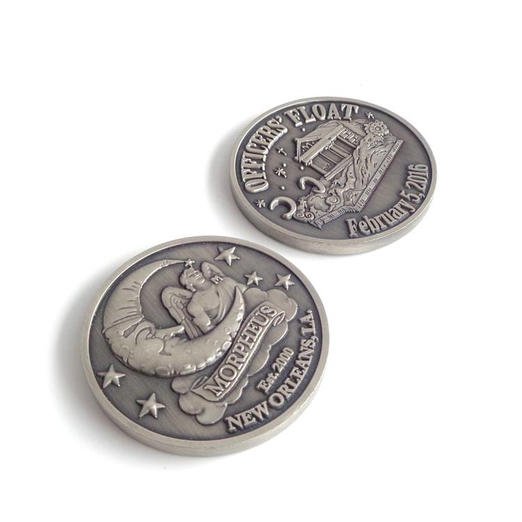 Оптовая изготовленная на заказ коллекционная монета Penny Lucky Coin с упаковкой для монет