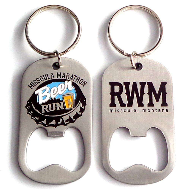 Хорошее качество OEM Design открывалка для бутылок пива Custom Keyring