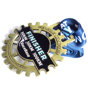 Награда за нестандартный дизайн работает сувенирная металлическая железная медаль из сплава цинка для марафона