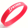 Настроить силиконовый браслет с логотипом, светящийся в темных силиконовых браслетах