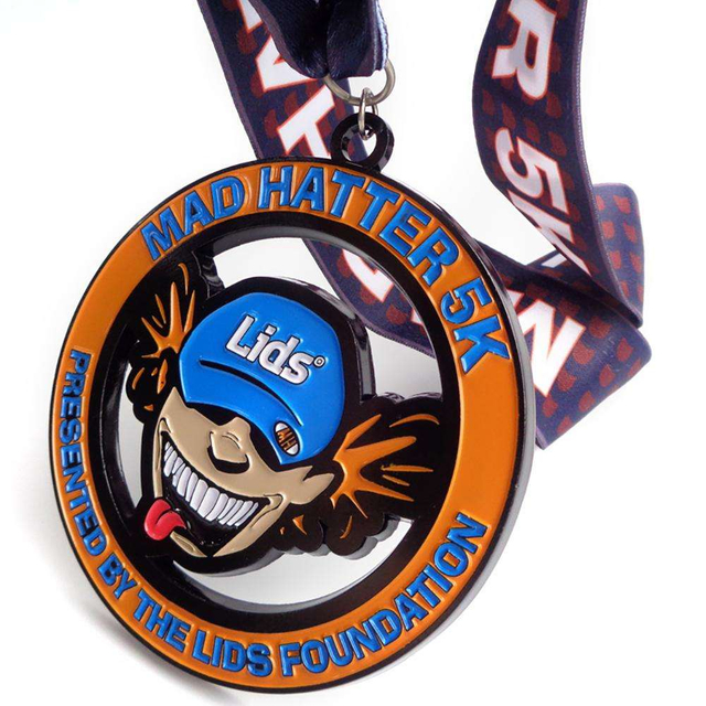 Медаль металла медалей спорт трофеев и медалей Китая изготовленная на заказ с лентой