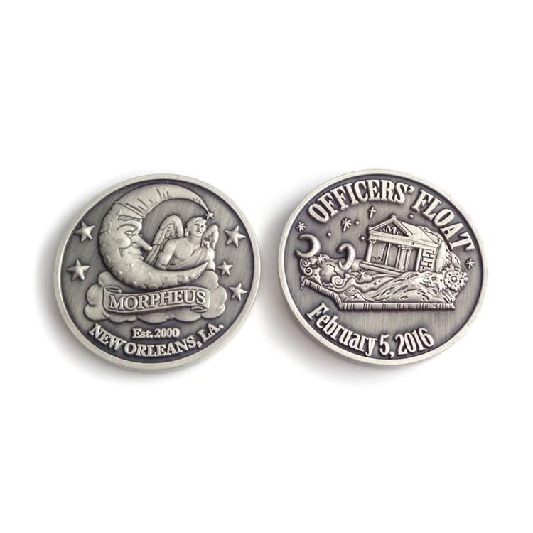 Бесплатный дизайн Индивидуальный дизайн Металлическая латунная монета из сплава цинка