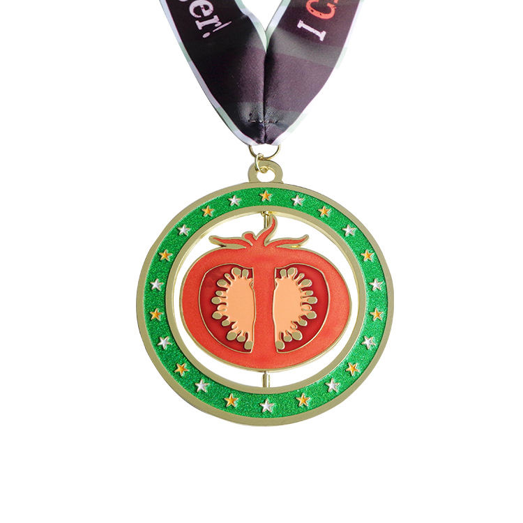 Дешевая индивидуальная награда Большой католический итальянский кулон с медалью