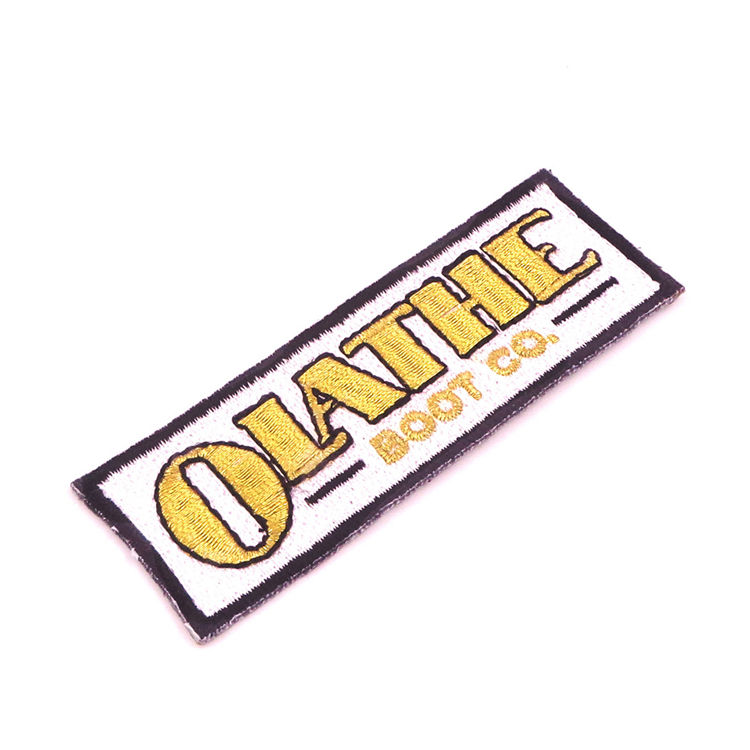 Оптовые пользовательские дешевые модные вышитые значки Custom Embroidery