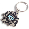 2023 Custom K9 Key Chain Ring Мягкая эмалированная литая металлическая цепочка для ключей