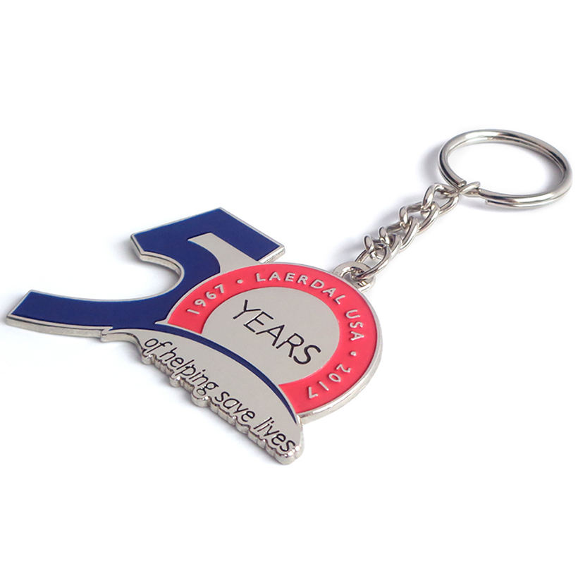 Фабрика оптовых рекламных подарков Keychain 50th Anniversary of Sovenirs