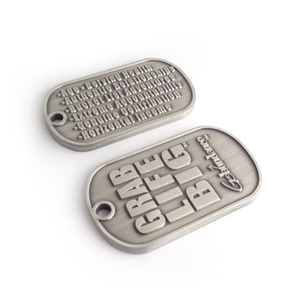 Бесплатный дизайн Пользовательские алюминиевые жетоны для собак Пользовательские логотипы для собак Металлические сублимационные жетоны для собак Ожерелье