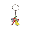 Оптовая торговля Custom Logo Metal Plant Key Chain Cactus Keychains