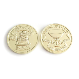 Оптовая торговля на заводе горячие продажи сувенирных монет высокого качества Custom Gold Coin