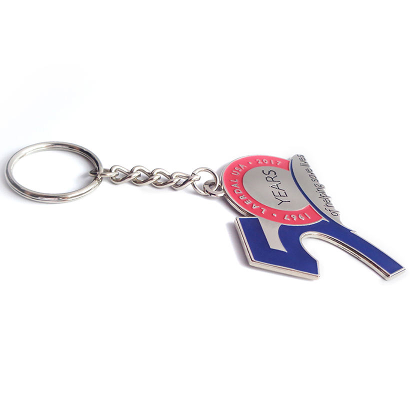 Фабрика оптовых рекламных подарков Keychain 50th Anniversary of Sovenirs